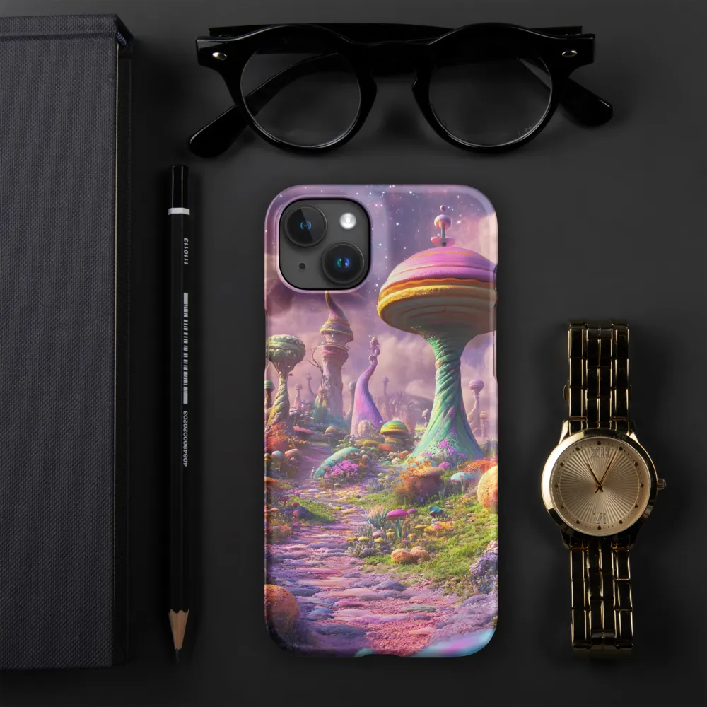 Whimsical Worlds: A Journey Through Fantasy | Phone Case |  15 Plus | Snap Case | Matte