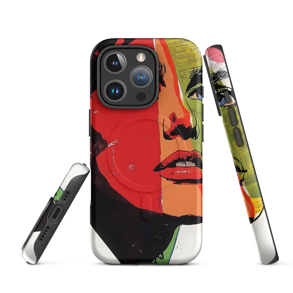 Vibrant Expressions: A Pop Art Portrait