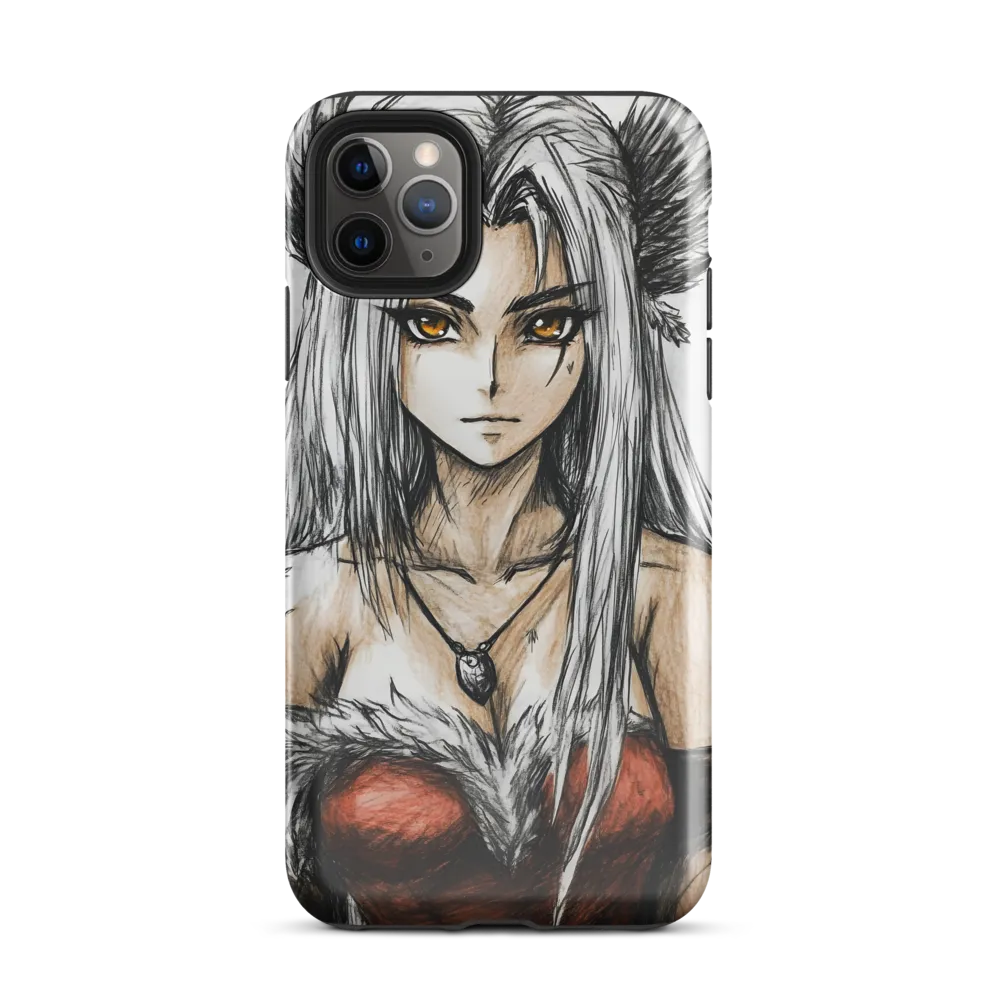 Mystical Guardian: A Confident Presence | Phone Case |  11 Pro Max | Tough Case | Glossy