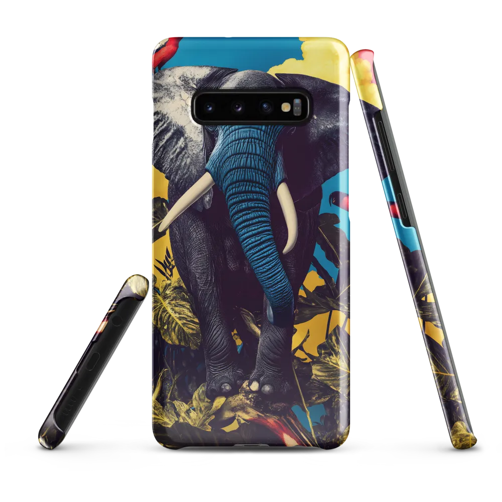 Elephant Dreams in Vibrant Colors | Phone Case |  S10 Plus | Snap Case | Glossy