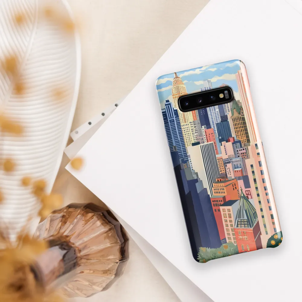 Vibrant City Dreams | Phone Case |  S10 Plus | Snap Case | Glossy