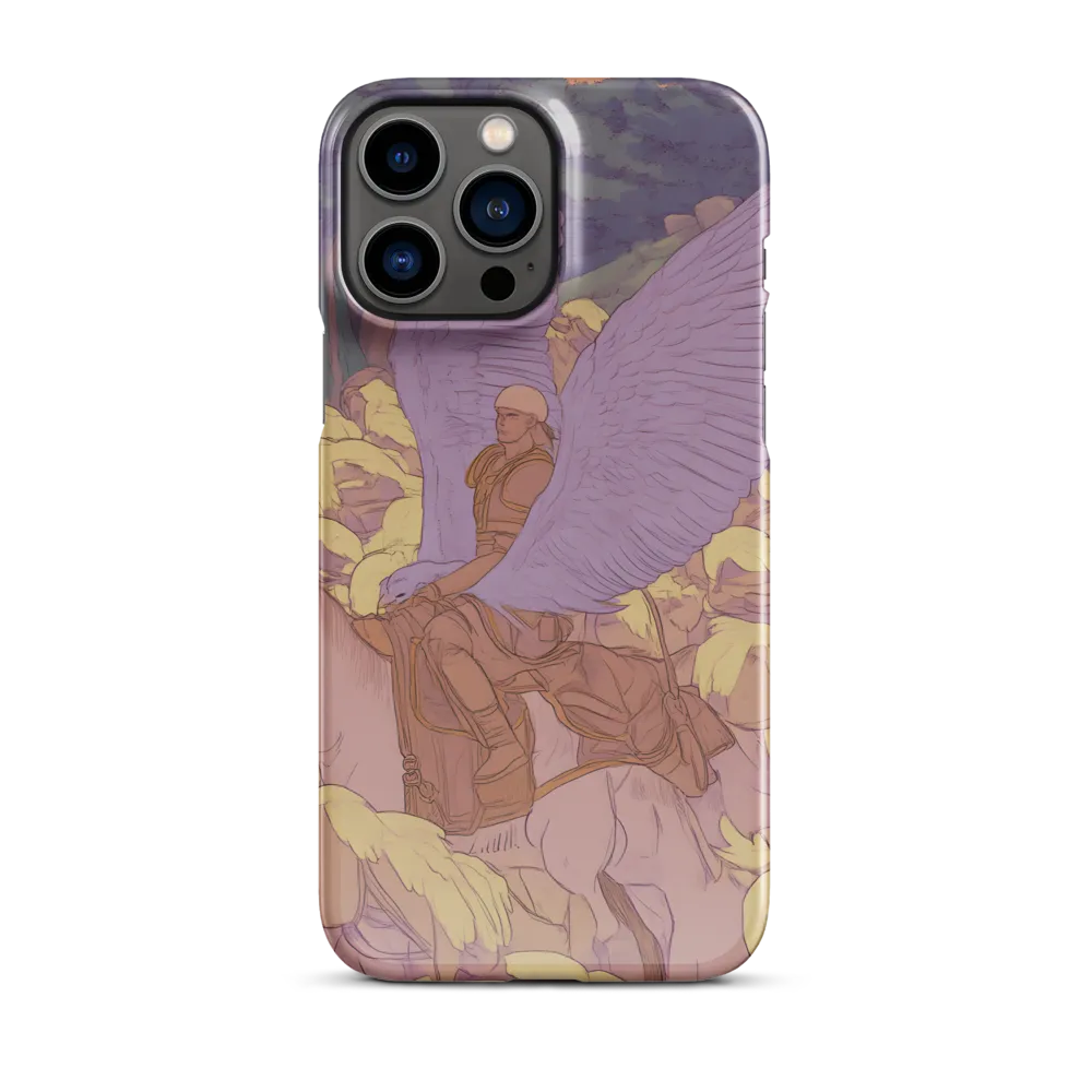 The Winged Guardian | Phone Case |  13 Pro Max | Snap Case | Glossy