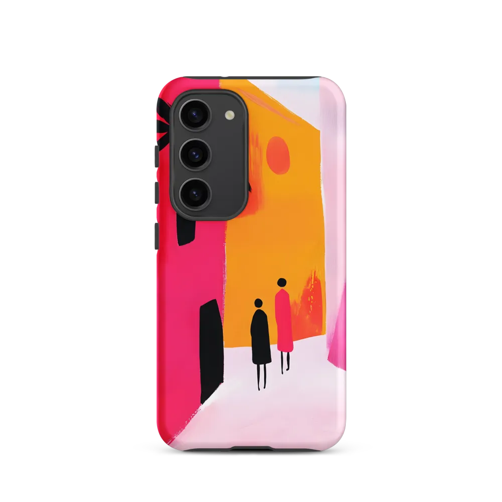 Whispers of Color in the City | Phone Case |  S23 | Tough Case | Matte