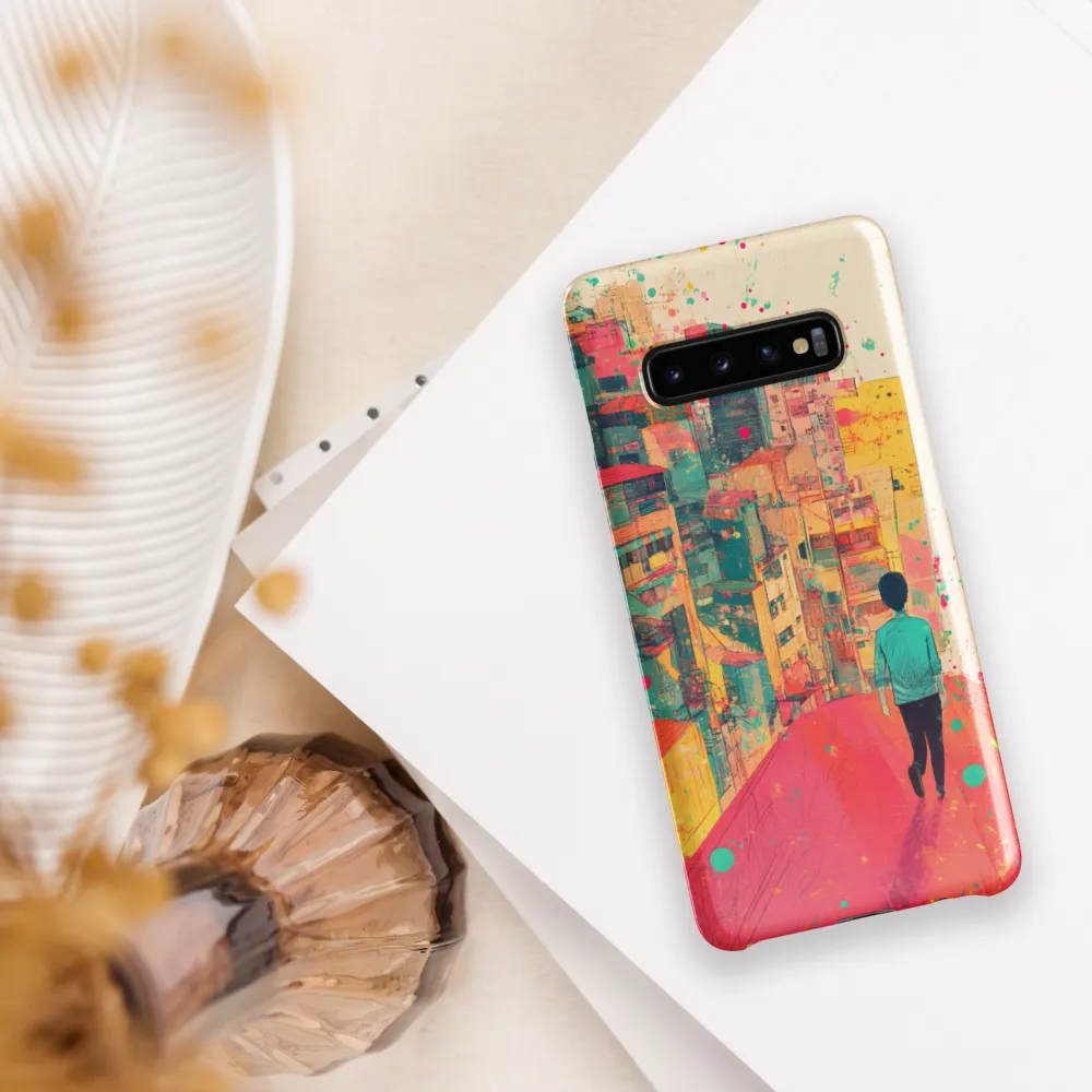 Urban Dreams: A Journey Through Color | Phone Case |  S10 Plus | Snap Case | Glossy