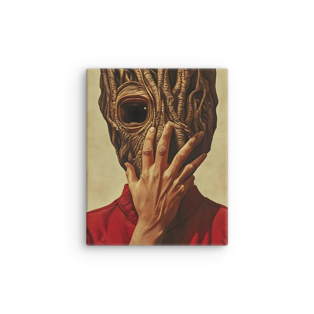 The Mask of Roots | Thin Canvas | 8″×10″