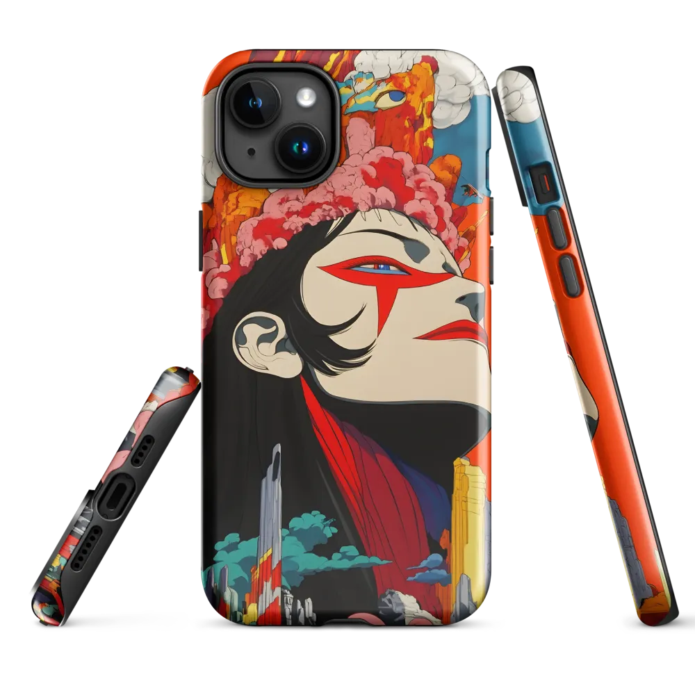 Eruption of Power | Phone Case |  15 Plus | Tough Case | Glossy