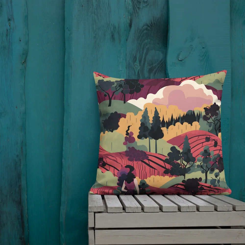 Harmonious Landscapes | Pillow | 22″×22″