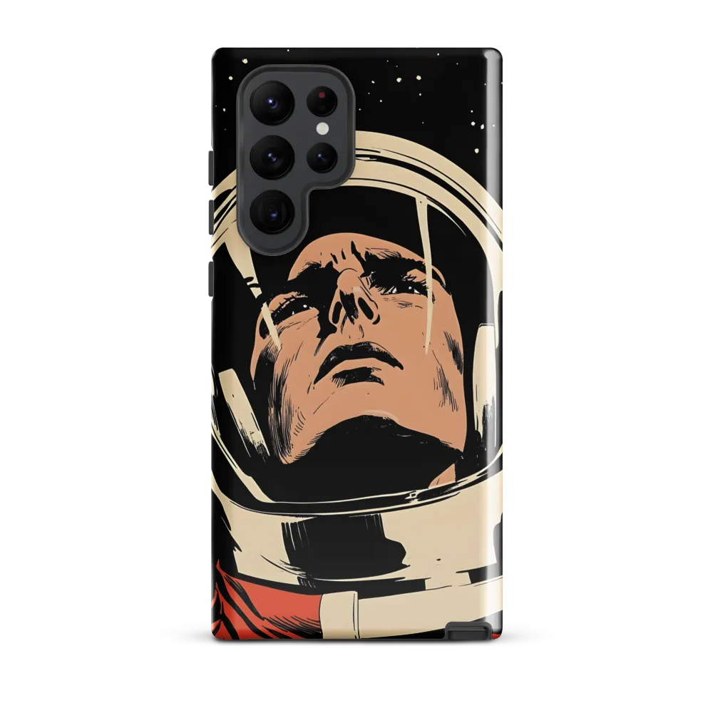 Gaze of the Astronaut | Phone Case |  S22 Ultra | Tough Case | Glossy