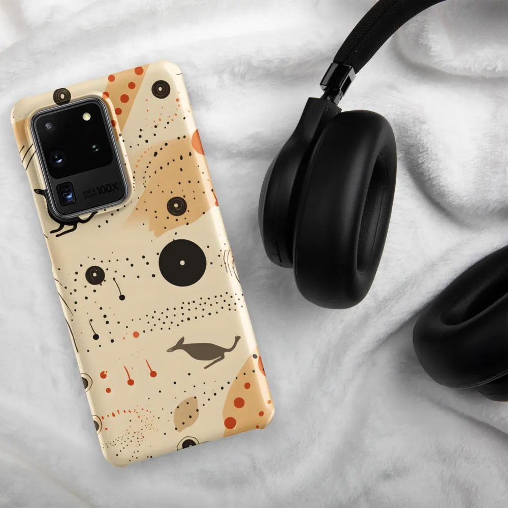 Playful Patterns in Earth Tones | Phone Case |  S20 Ultra | Snap Case | Matte