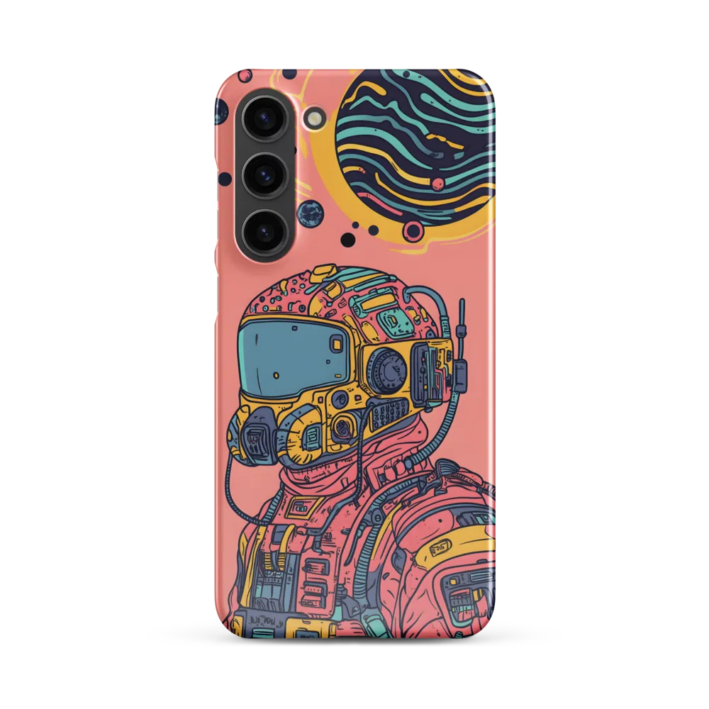 Exploration Beyond: A Digital Astronaut | Phone Case |  S23 Plus | Snap Case | Glossy
