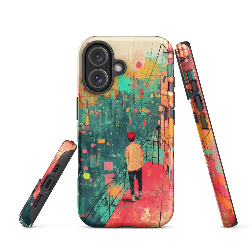 Contemplation Above the City | Phone Case