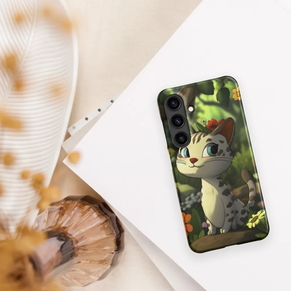 Whimsical Forest Cat