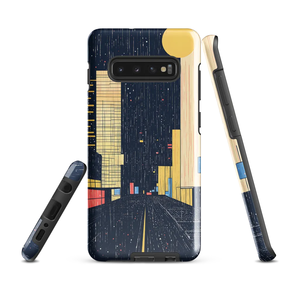 Urban Solitude: A Minimalist Perspective | Phone Case |  S10 Plus | Tough Case | Glossy