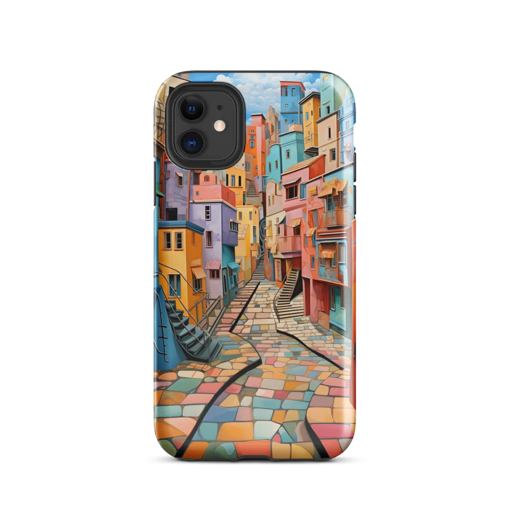 Vibrant Cityscape: A Kaleidoscope of Colors