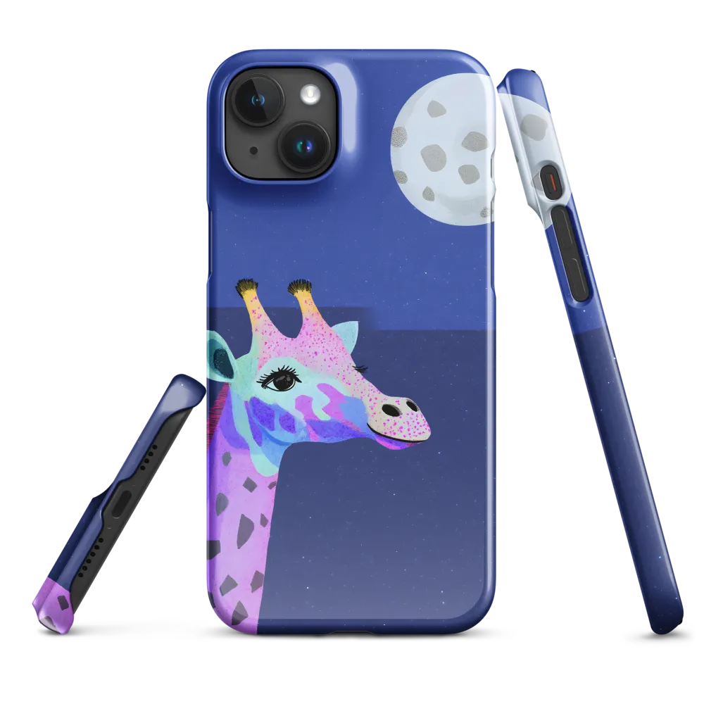 Whimsical Giraffe Under the Stars