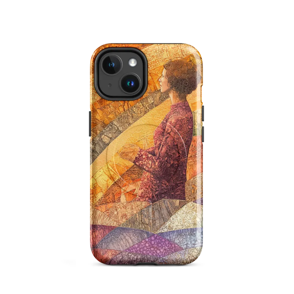 Whispers of Contemplation | Phone Case |  14 | MagSafe® Tough Case | Glossy