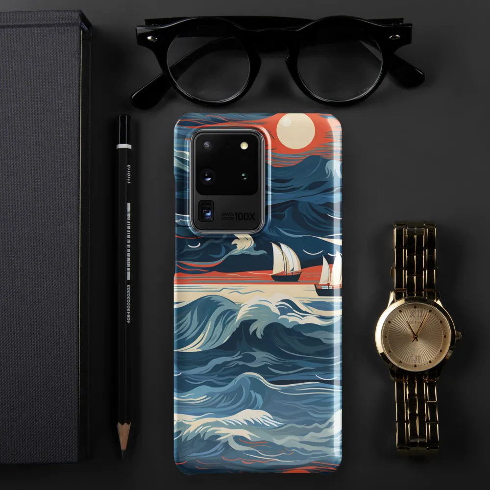 Ocean Whispers: A Voyage at Dusk
