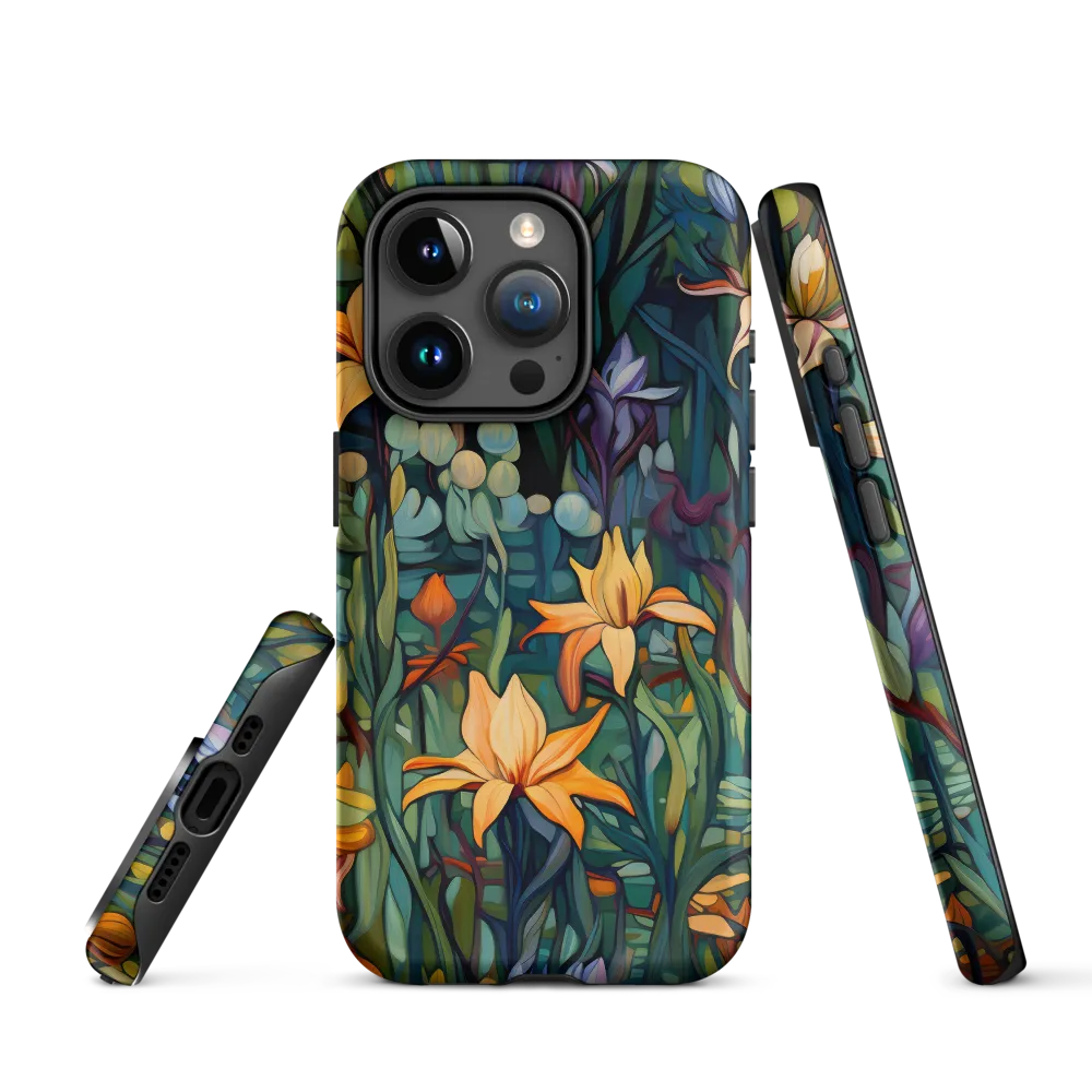 Garden of Elegance | Phone Case |  15 Pro | Tough Case | Matte