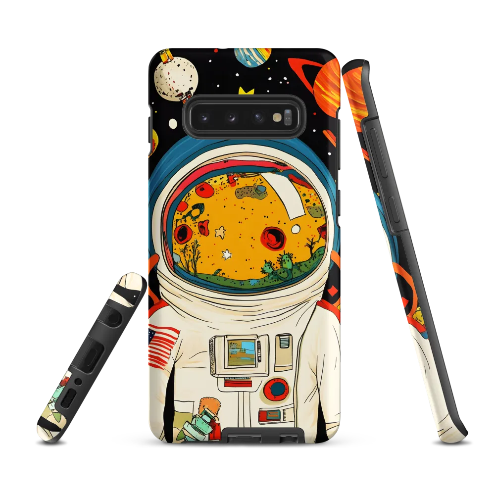 Cosmic Curiosity: Journey Within the Helmet