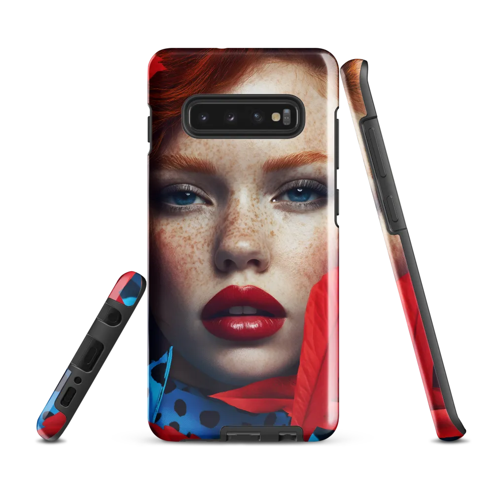 Embrace of Red | Phone Case |  S10 Plus | Tough Case | Glossy