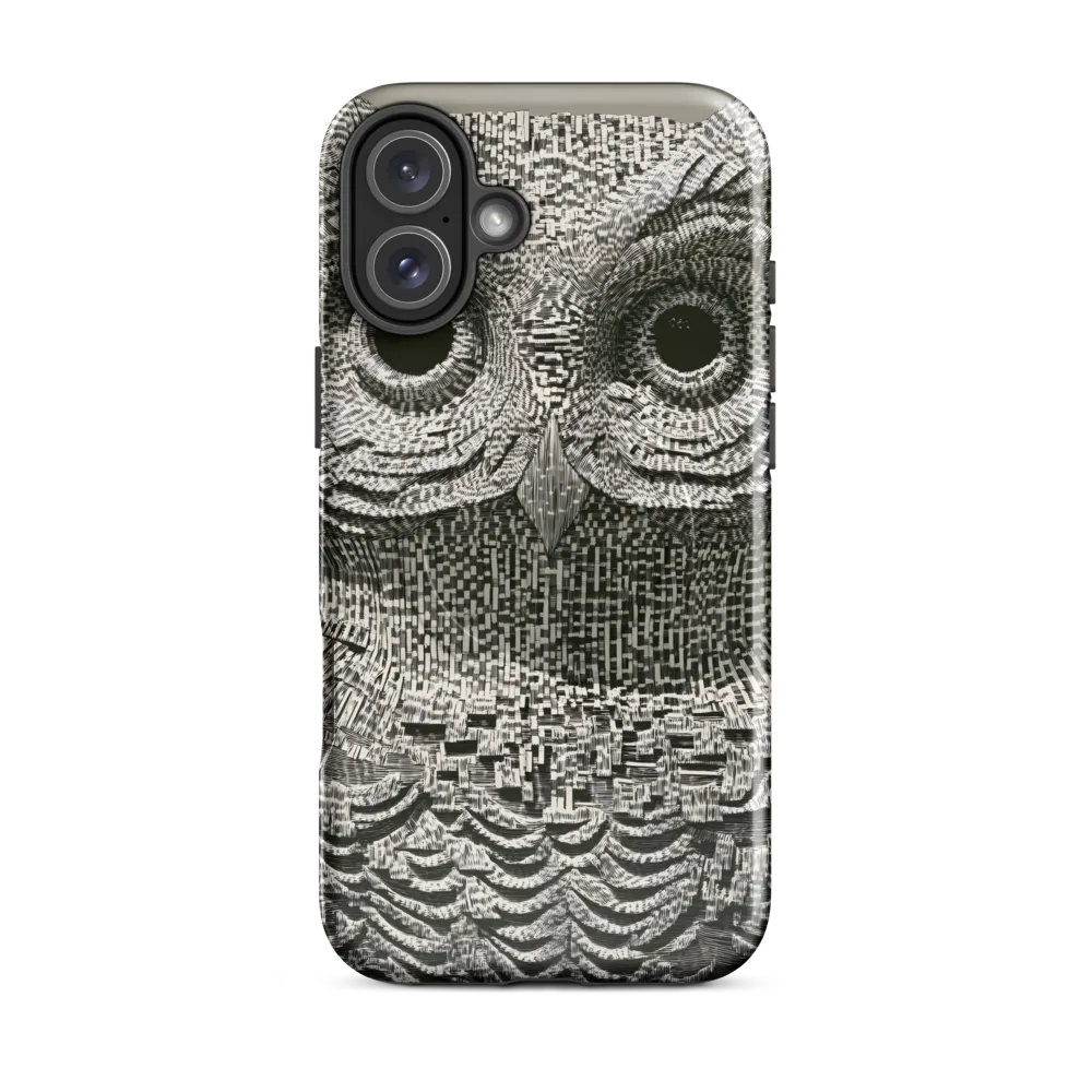 Intricate Owl of Textures