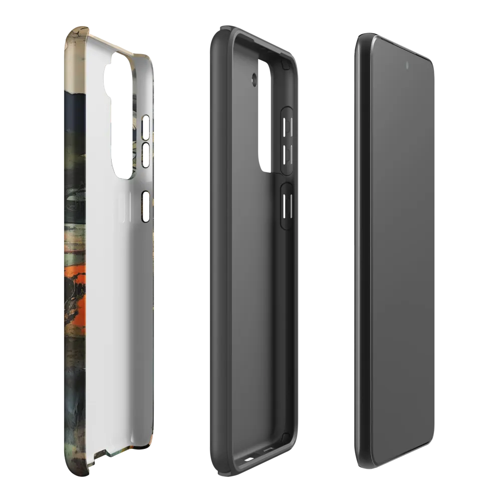 Harmony of Nature: An Abstract Journey | Phone Case |  S21 Plus | Tough Case | Matte