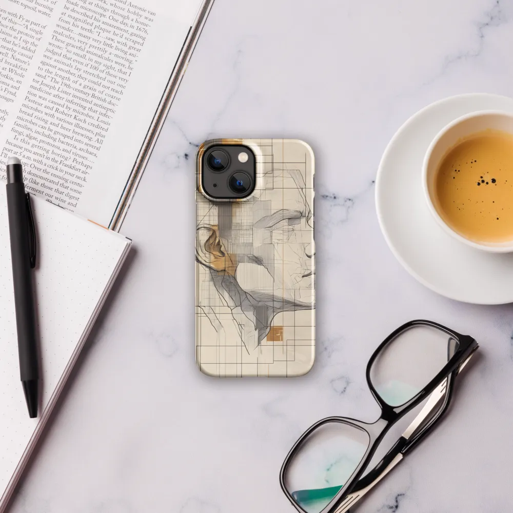 Geometric Reverie | Phone Case |  13 Mini | Snap Case | Glossy
