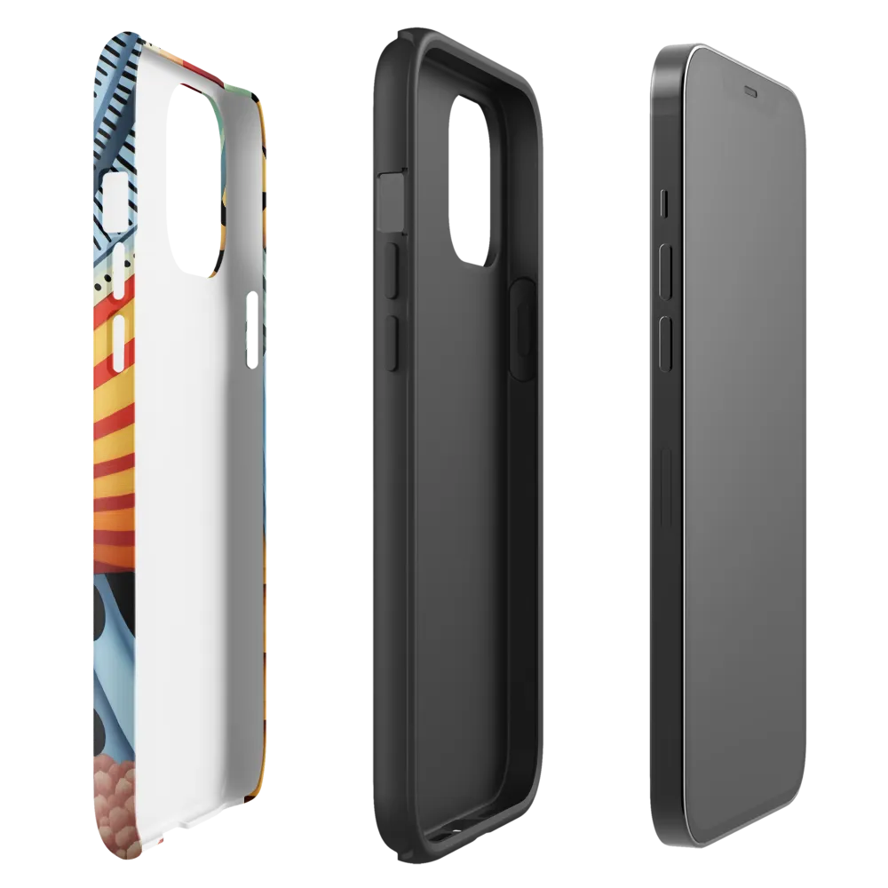 Symphony of Shapes | Phone Case |  12 Pro Max | Tough Case | Matte