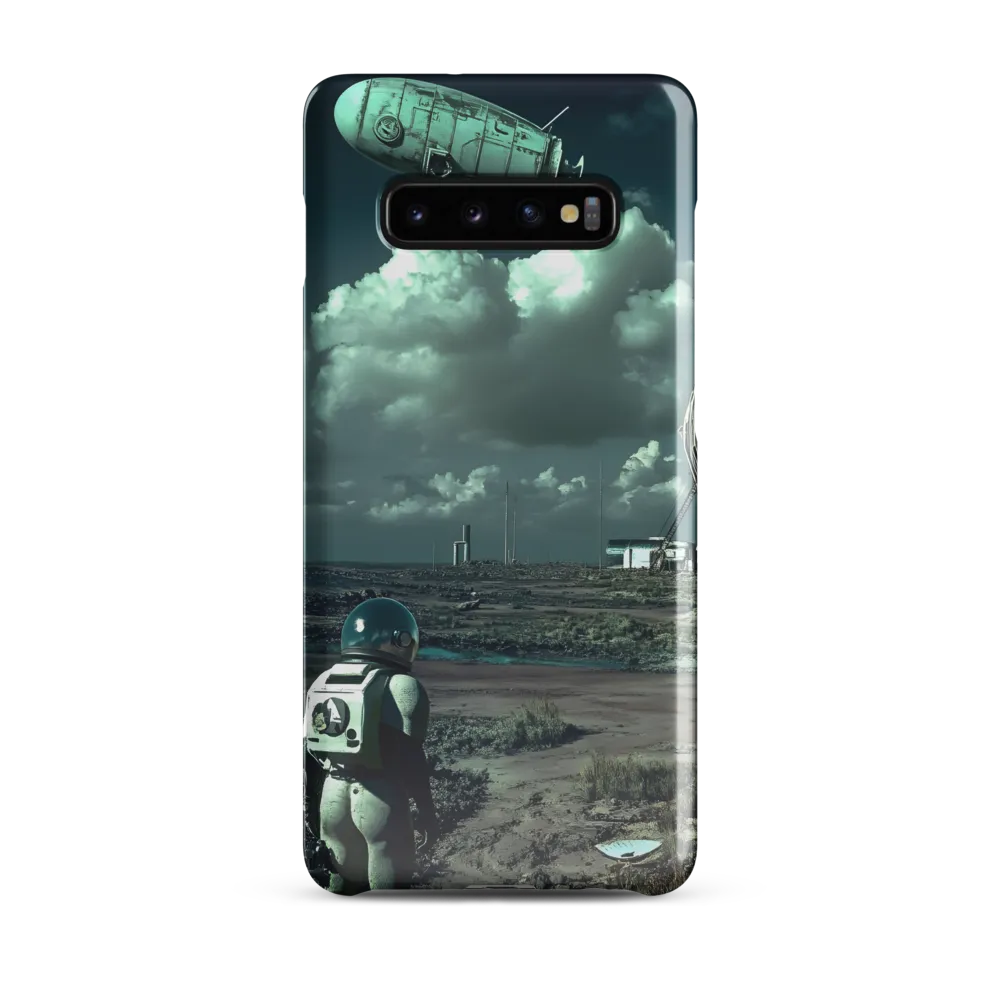 Beyond the Ruins: A Cosmic Journey | Phone Case |  S10 Plus | Snap Case | Glossy