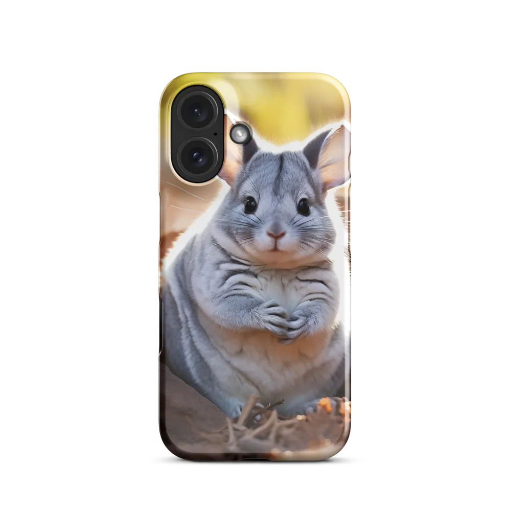 Gentle Whispers of Nature: The Chinchilla | Phone Case |  16 | Snap Case | Glossy