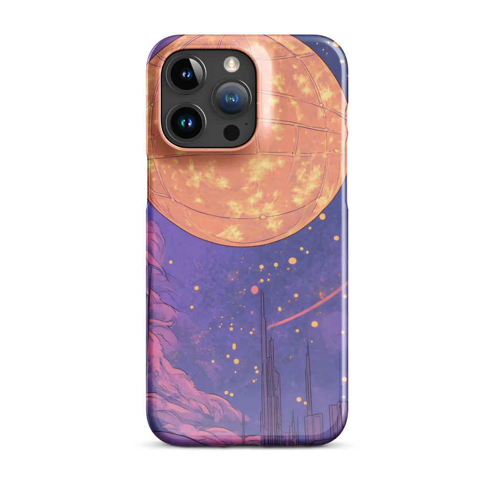 Celestial Cityscape: A Dance of Colors