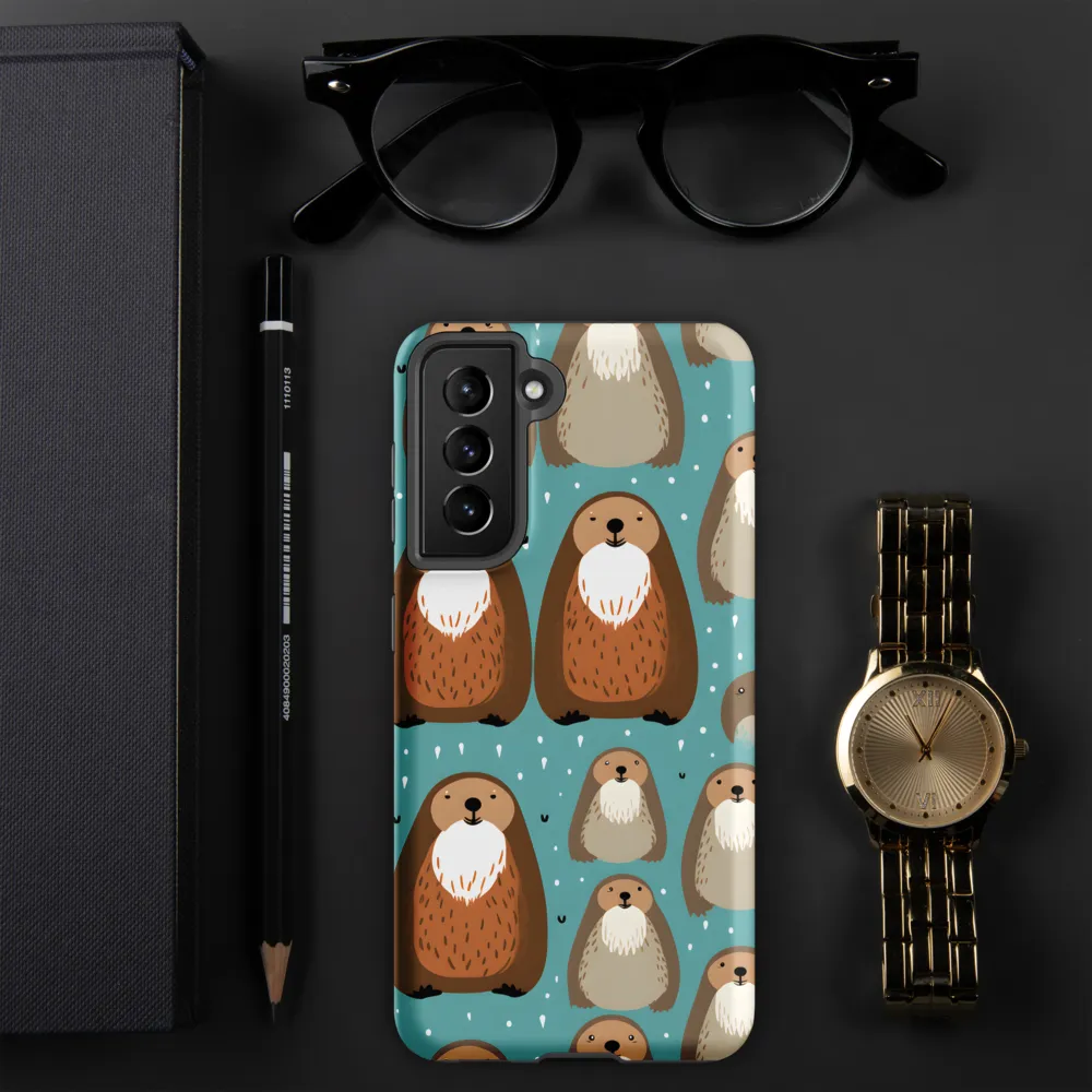 Whimsical Otter Pattern