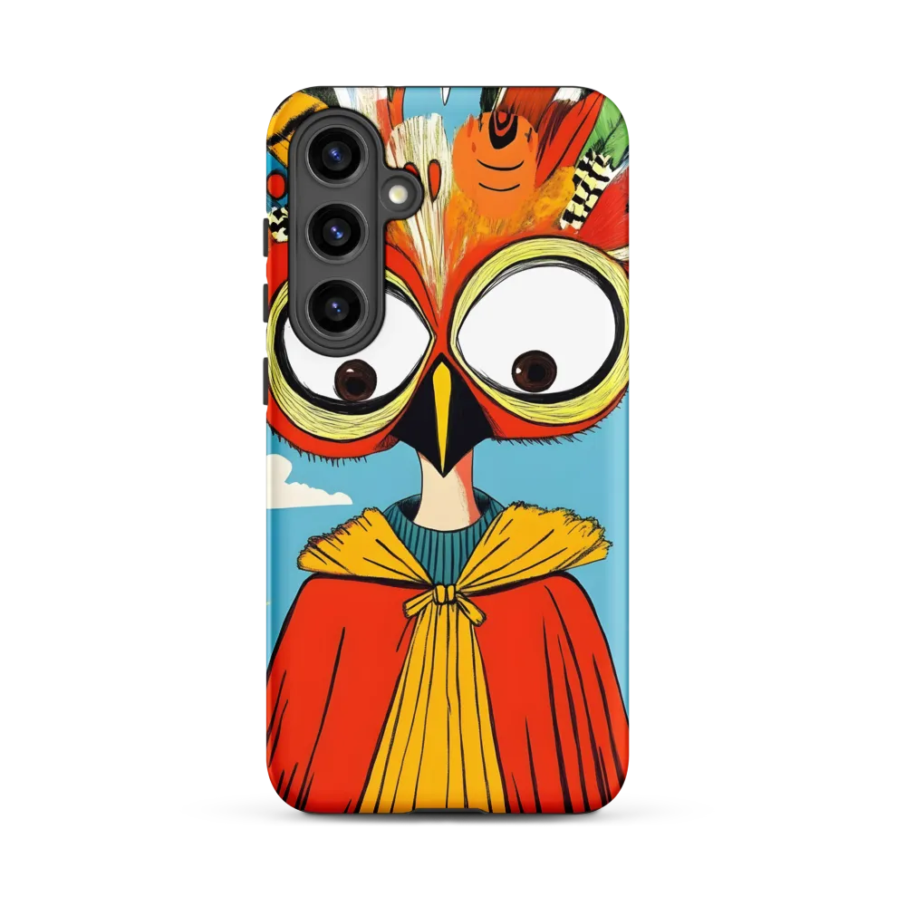 A Whimsical Encounter: The Owl-Human Fusion