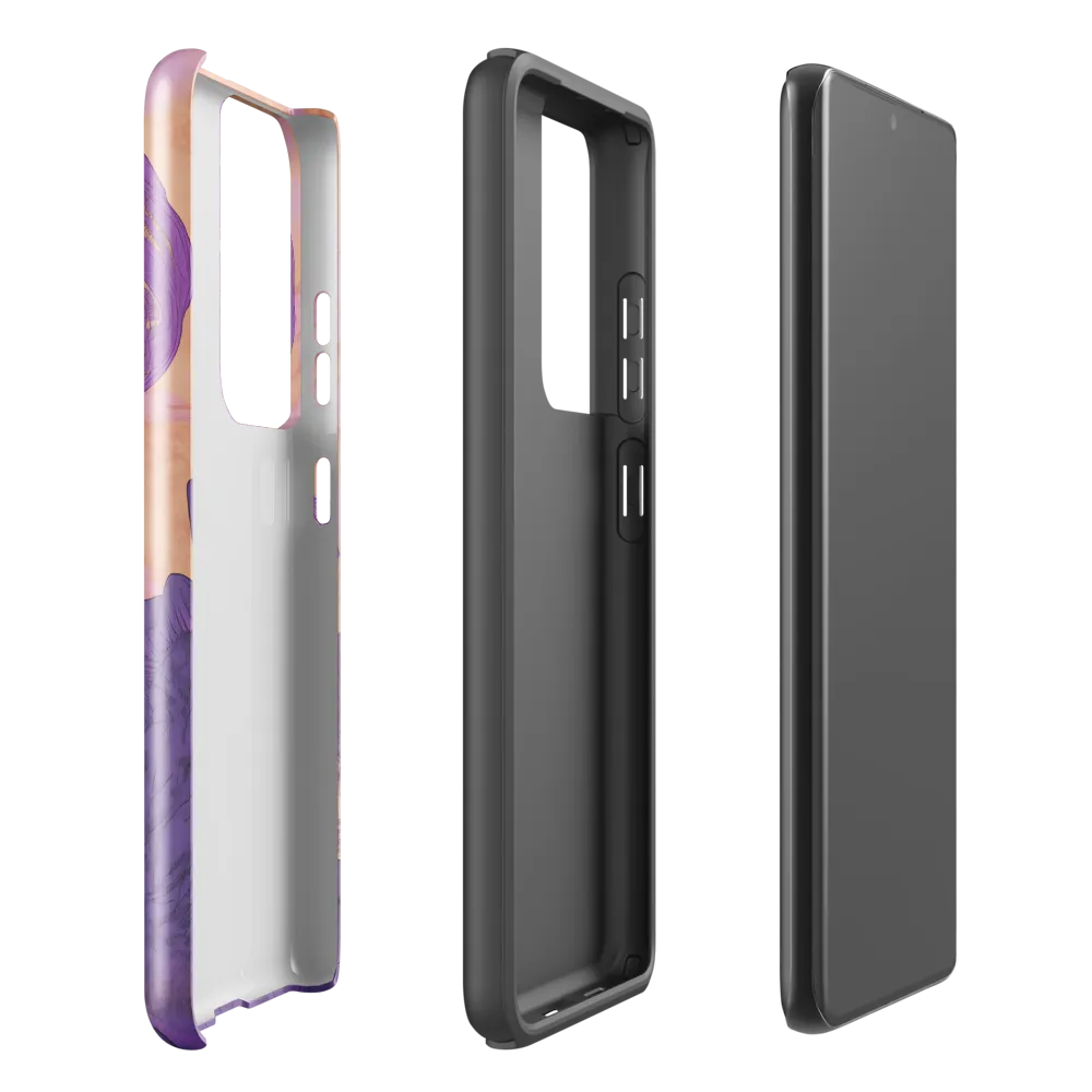 Elevated Serenity in a Futuristic Realm | Phone Case |  S21 Ultra | Tough Case | Glossy