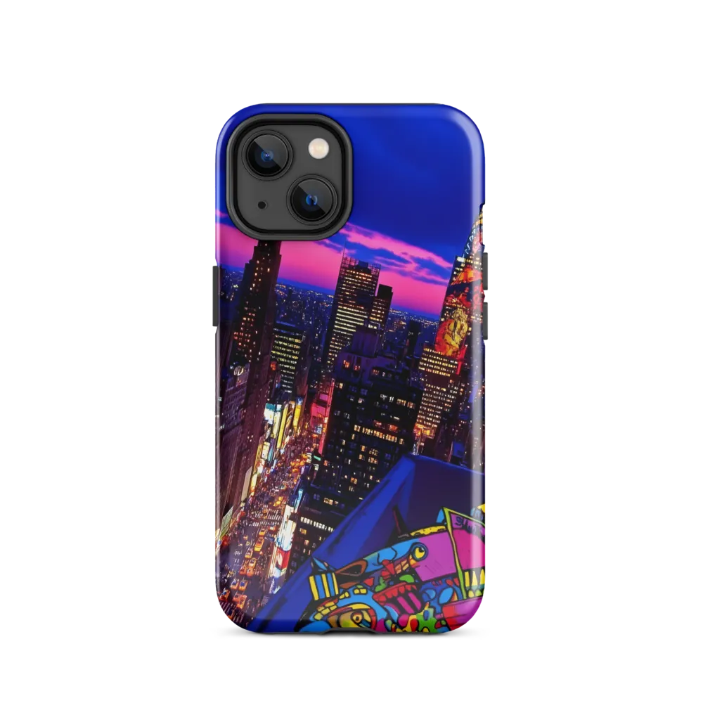 Neon Twilight: A City in Vibrance