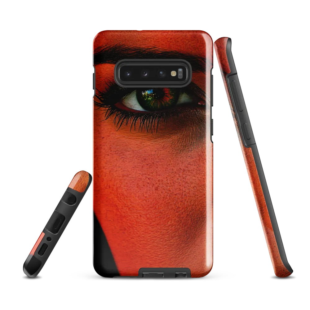 Gaze of Intensity | Phone Case |  S10 Plus | Tough Case | Glossy