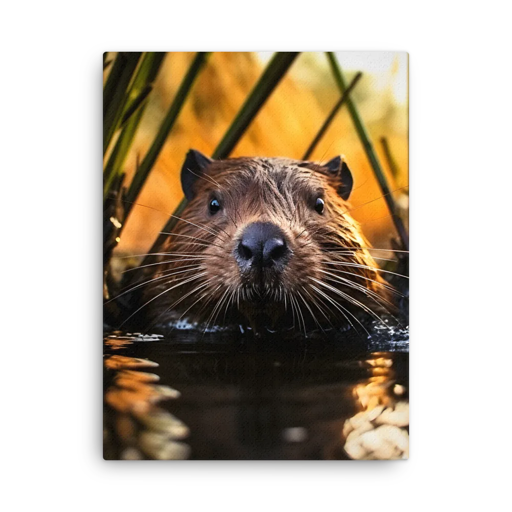 Beaver Serenity: A Natural Portrait