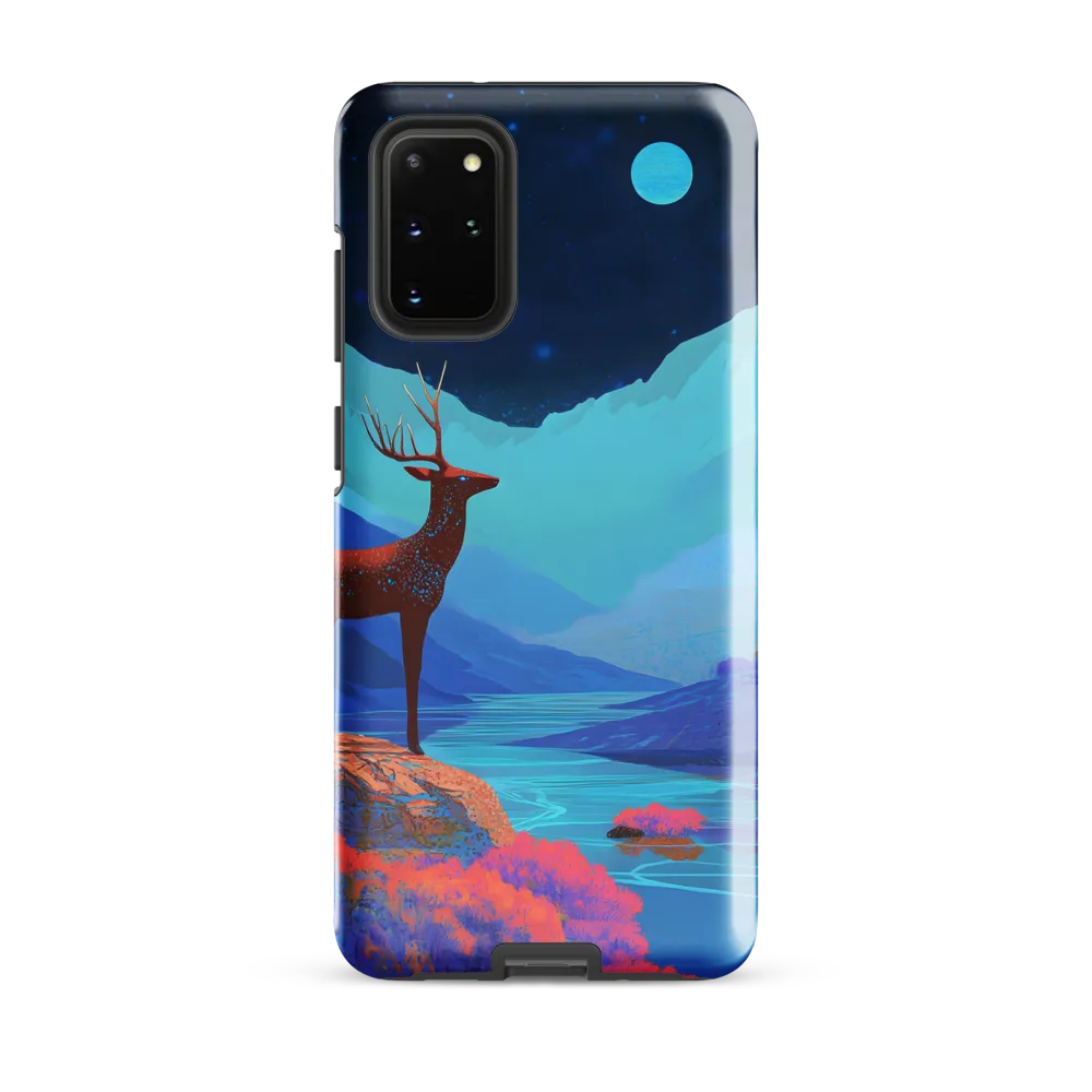 Cosmic Serenity: The Starlit Stag