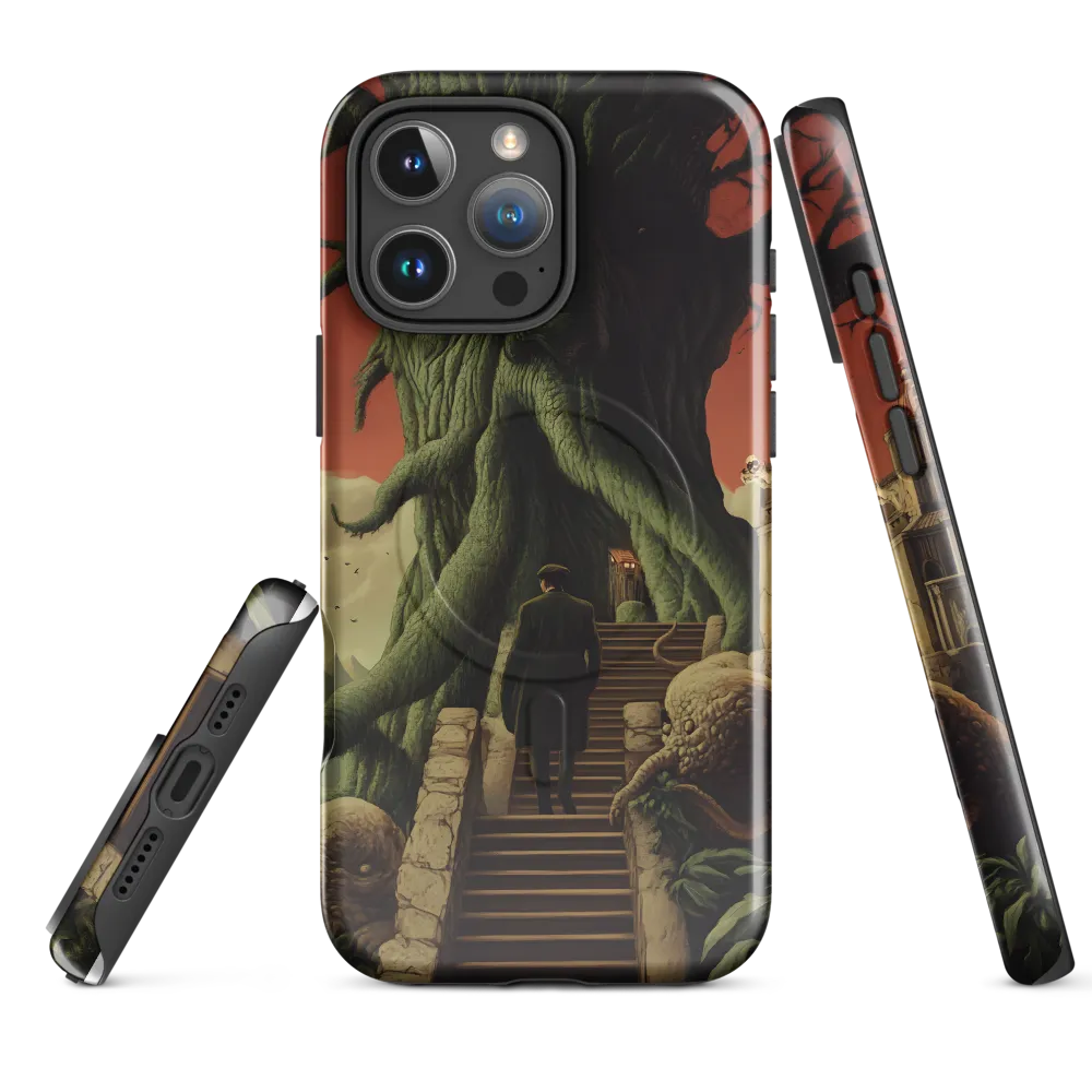 The Whispering Tree | Phone Case |  16 Pro Max | MagSafe® Tough Case | Glossy