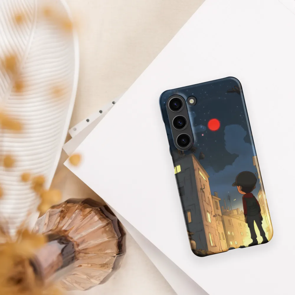 Gaze Towards Tomorrow | Phone Case |  S23 | Snap Case | Matte