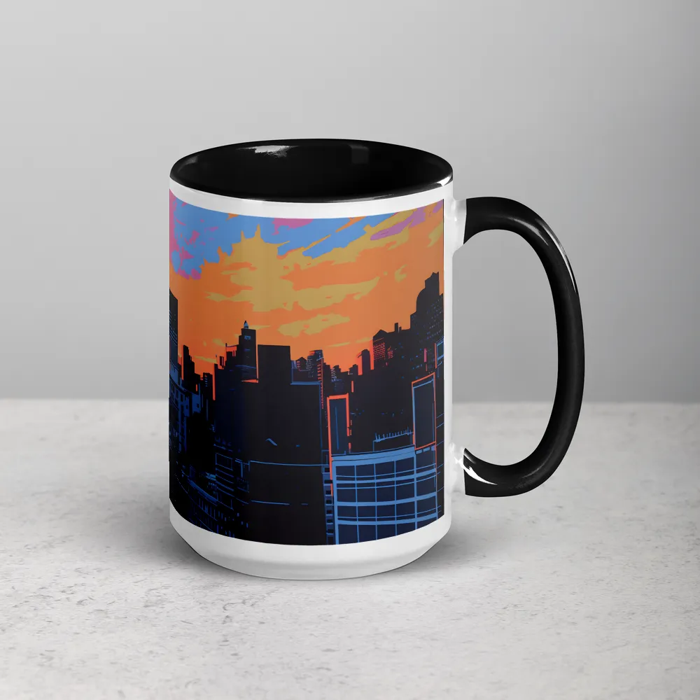 Sunset Over Skyscrapers