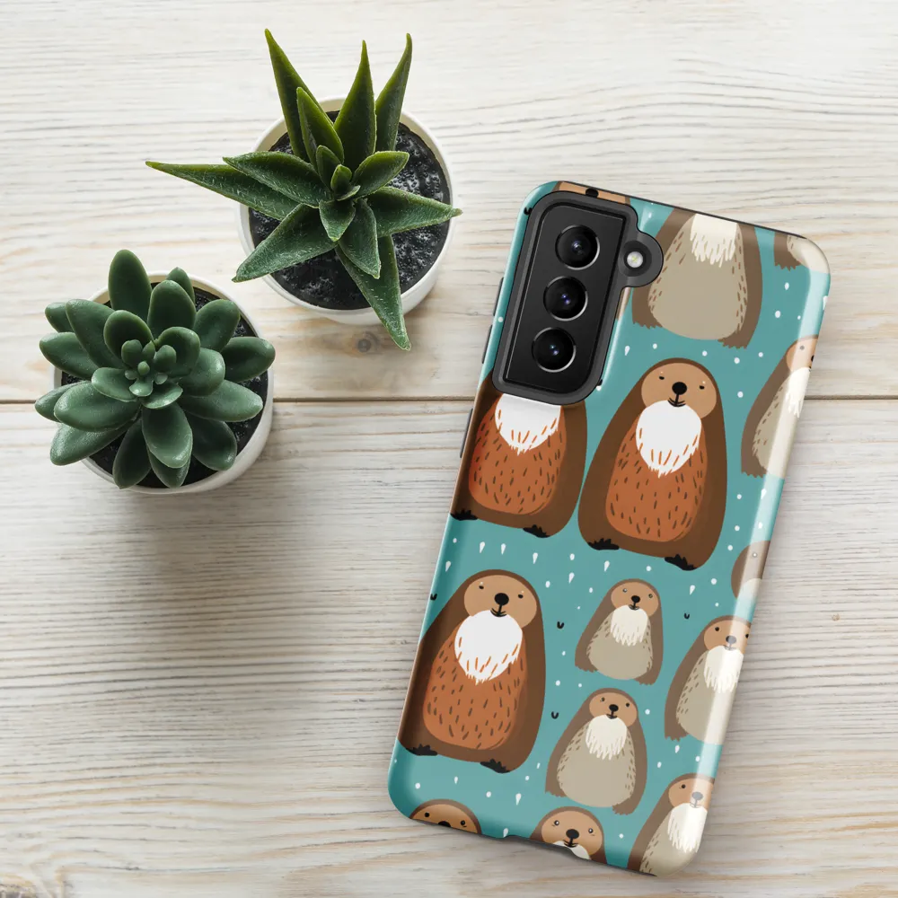Whimsical Otter Pattern