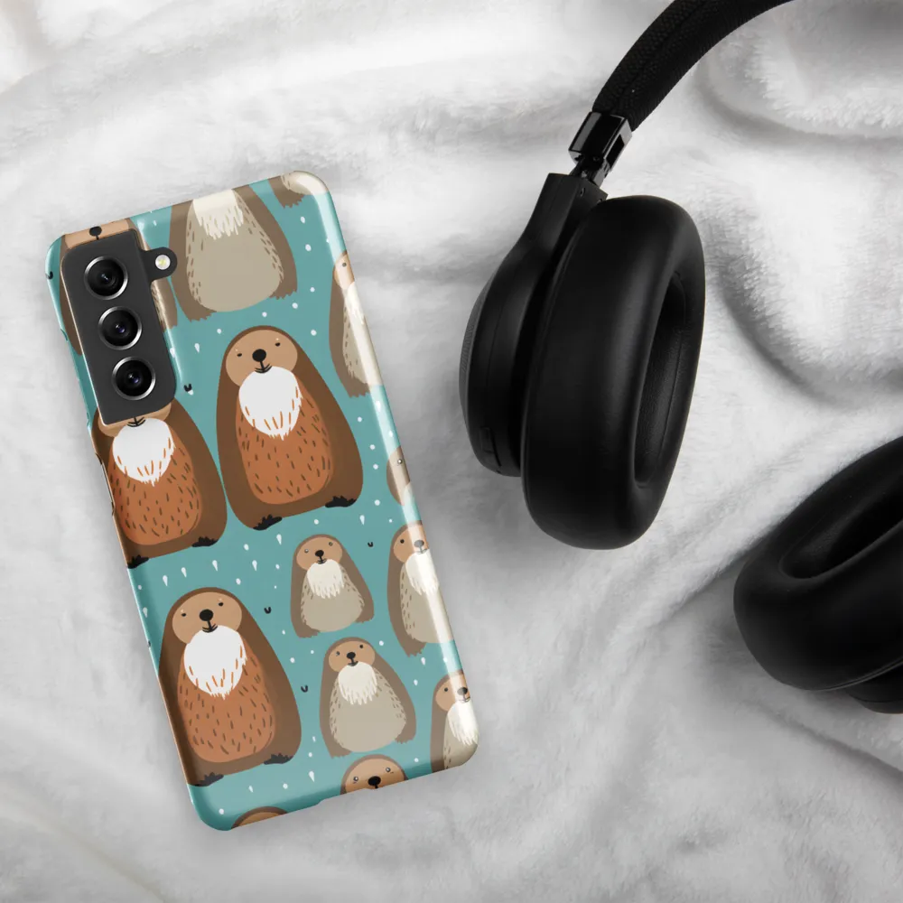 Whimsical Otter Pattern