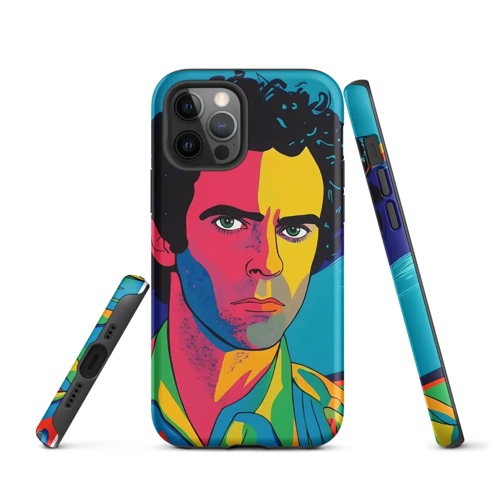 Electric Visage: A Portrait of Vibrance
