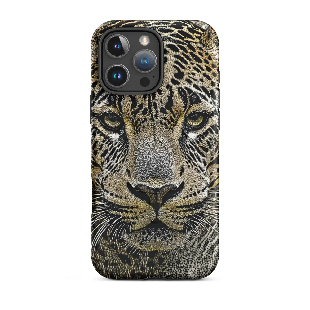 The Majestic Gaze: Portrait of a Leopard