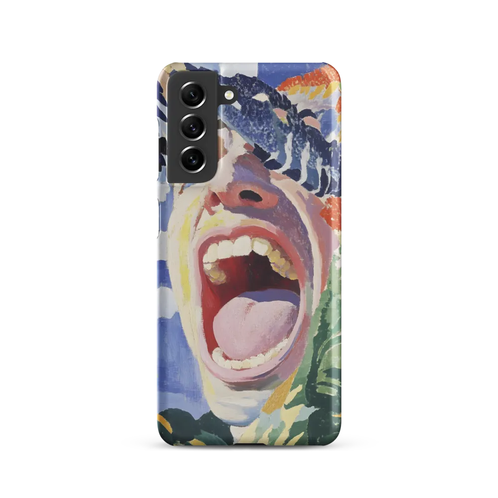 The Echo of Anguish | Phone Case |  S21 | Snap Case | Matte