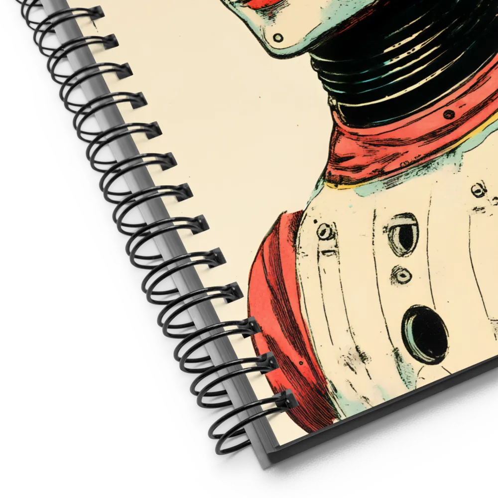 Ethereal Automaton | Spiral Notebook