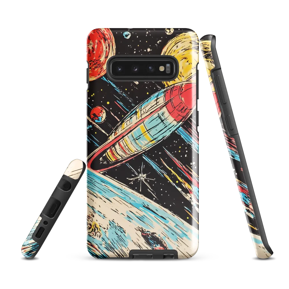 Cosmic Journey | Phone Case |  S10 Plus | Tough Case | Glossy