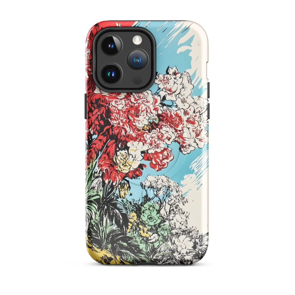 Floral Symphony in Bold Colors