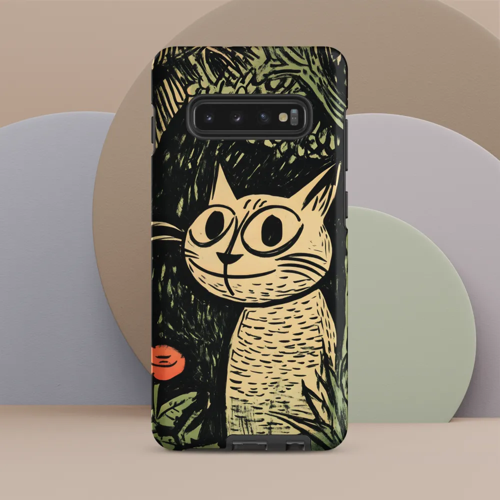 Whimsical Cat in the Forest